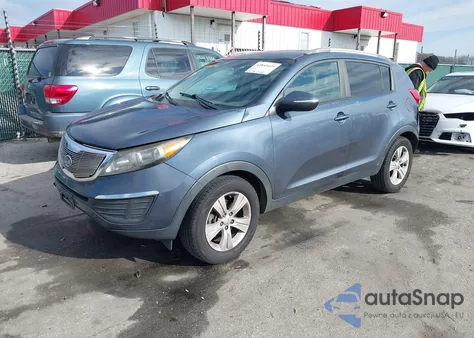 2012 Kia Sportage Lx from USA, damaged, VIN KNDPB3A28C7263326